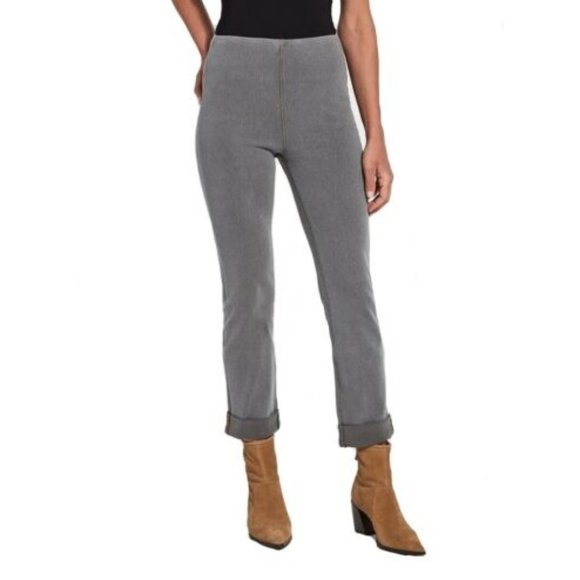 Lysse Women's Boyfriend Denim Legging Mid Grey - 1450